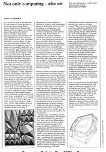 Computer Bulletin - December 1981