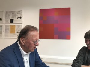 Ernest Edmonds at CAS50 Leicester 2018