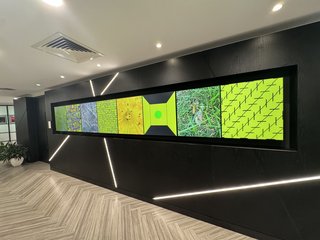 London exhibition photograph 3, BCS Moorgate, London, 2026. Photo: Sean Clark