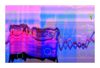 Aeroplankton (slitscan), The Word, South Shields, 2024. Photo: Genetic Moo