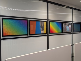 Q Word Exhibition Opening