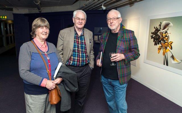 Sarah Mallen with George Mallen and Paul Brown at Watermans Art Centre, London 2015